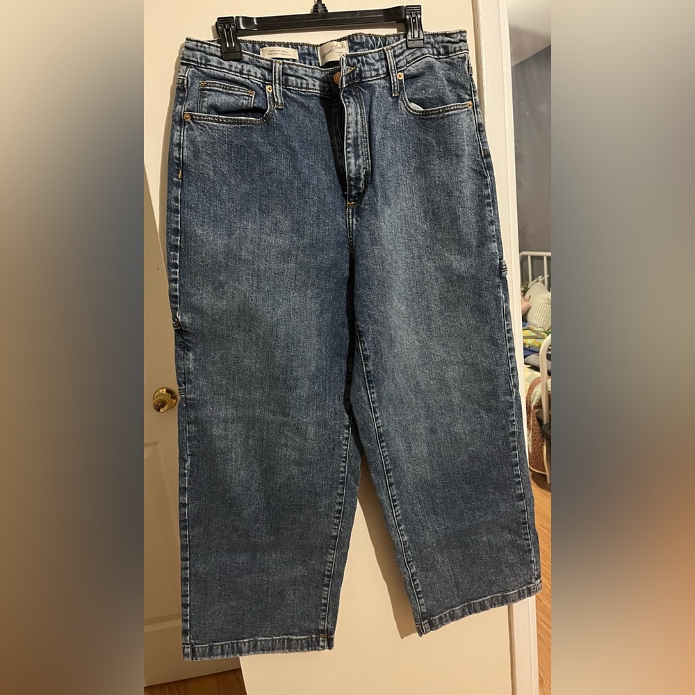 Universal Thread Relaxed Fit Men's Jeans in Dark Blue